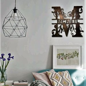 Split Letter Monogram