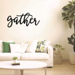 gather metal wall art