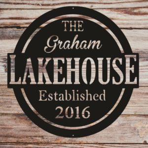 lakehouse sign