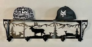 coat rack with shelf