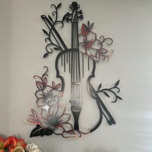 Violin Wall Decor, Violin Wall Art, Violin Gifts, Metal Wall Art