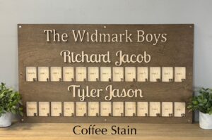 2 Child, 3 Child or 4 Child School Years Picture Frame, K-12 Picture Frame